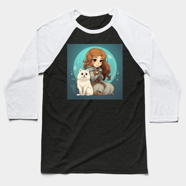 Skadi Baseball T-Shirt by ComicsFactory